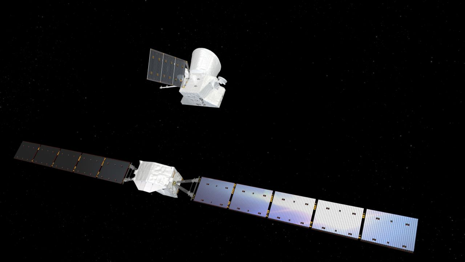 Source-supplied image for: 2 spacecraft headed to Mercury are about to begin their long-awaited arrival for Europe and Japan — watch it live today