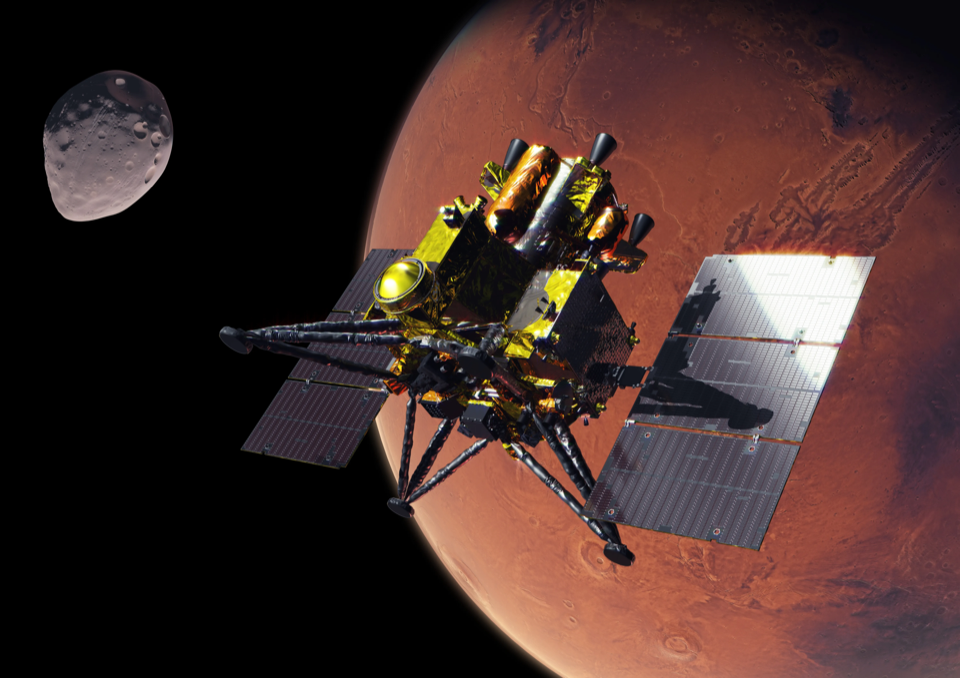 Source-supplied image for: Japan Is Launching a Probe to Collect the First-Ever Samples From a Martian Moon